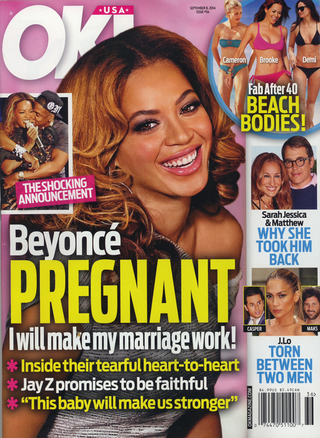 Illustration for article titled This Week in Tabloids: Everyone Is PREGNANT and/or DUMPED